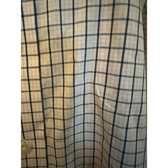 Chaps Wrinkle Free Stretch Collar Regular Fit Dress Shirt, Size 16 32/33 - Picture 7 of 8